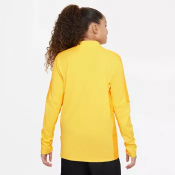 Nike Dri-FIT Academy 23 otroška nogometna trenirka zgornji del, Opti Yellow/Black, mladinski XL