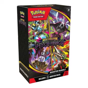 Pokémon TCG Mega Evolution Pitch Black Booster Display, angleški