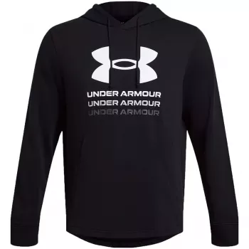 Under Armour jopa s kapuco Rival Terry Graphic, črna, 1386047 001