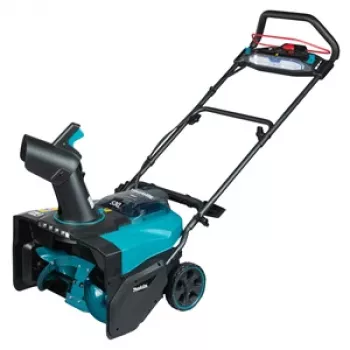 Makita SN001GZ 40V Max XGT brezkrtačna akumulatorska snežna freza (samo naprava, zeleno-črna)