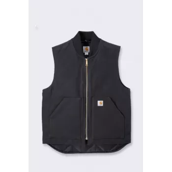 Carhartt V01 Firm Duck izoliran brezrokavnik črn