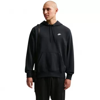 Nike moška jopa s kapuco Club Fleece Pullover, črna, 2XL