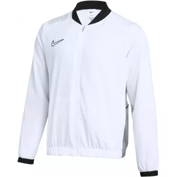 Nike Dri-FIT Academy 25 moška pulover s kapuco na zadrgo bela FZ9837 100 velikost S