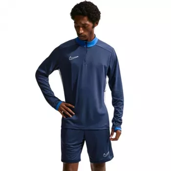 Nike Dri-FIT Academy 25 trenirka za moške, mornarsko modra, s četrtinsko zadrgo, S
