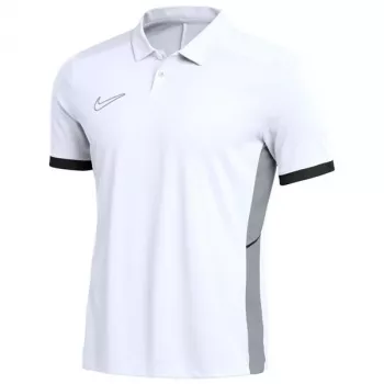 Nike Dri-FIT Academy 25 moška polo majica s kratkimi rokavi bela XL