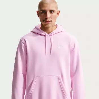 Nike Club Fleece moška jopa Light Pink FN3859-663, velikost L