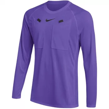 Nike Dri-FIT Referee III moška nogometna majica z dolgimi rokavi vijolična 2XL