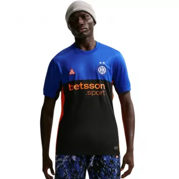 Nike Inter Milan 2025/2026 Stadium Special Edition moška nogometna majica črno-modra IM6998 413 velikost M