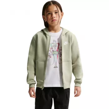 Nike Sportswear Club Fleece otroška kapuca Barely Green L