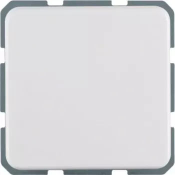 Hager WWS1111PW vtičnica SCHUKO s poklopcem, podometna, IP44, polarnobela sijoča