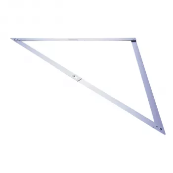Stanley 1-45-013 zložljiv aluminijast tesarski kotnik, 172 x 122 cm