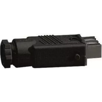 Somfy 9011808A Hirschmann vtičnica Stak3 16 A 3-polna vijačna sponka IP54 črna