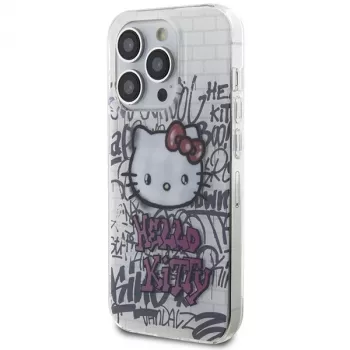 Hello Kitty HKHCP13LHDGPHT trdi ovitek IML Kitty On Bricks Graffiti za iPhone 13 Pro / 13 6,1