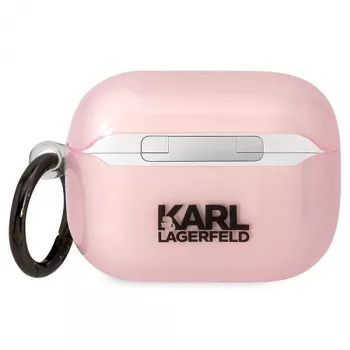 Karl Lagerfeld KLAPHNCHTCP ovitek za AirPods Pro roza Ikonik Choupette