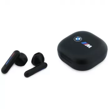 BMW TWS Bluetooth ušesne slušalke z ENC in natisnjenim logotipom – črne