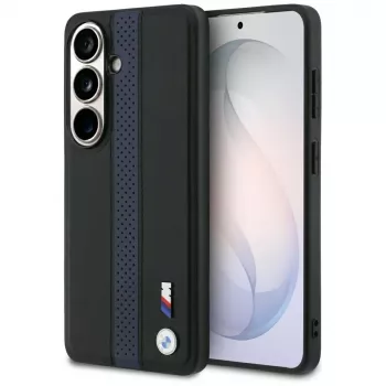 BMW Perforated Stripe Logo MagSafe ovitek za Samsung Galaxy S26 - moder