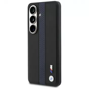 BMW Perforated Stripe Logo MagSafe ovitek za Samsung Galaxy S26 - moder