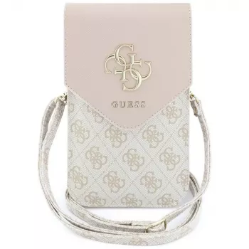 Guess Graines 4G & Classic Logos torbica za telefon roza