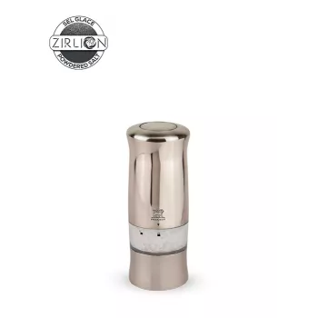 Peugeot Zeli električni mlinček za sol 14 cm, srebrn