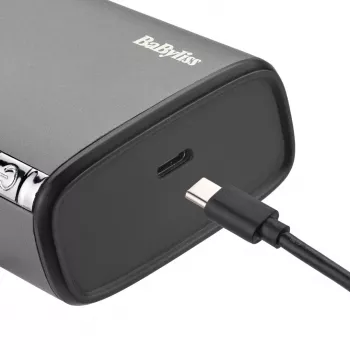 BaByliss Super-X Metal Series brivnik z dvojno folijo, srebrn