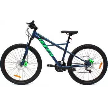 Huffy Korros 26 gorsko kolo modro - 18 prestav jekleni hardtail s sprednjim vzmetenjem