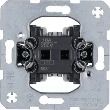 Hager WDE5031 mehanizem tipke, 1-polni zapiralni kontakt, podometni, 10 A, 250 V AC