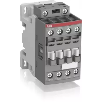 ABB NF22E pomožni kontaktor 24-60V AC/20-60V DC 2NO+2NC vijačne sponke, za DIN letev