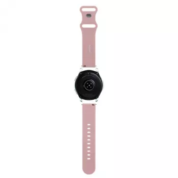 Hello Kitty univerzalni silikonski pašček 22mm roza z motivom glave Kitty