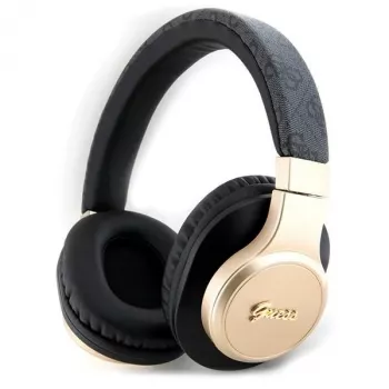 GUESS GUBH604GEMK brezžične naglavne slušalke črne 4G Script