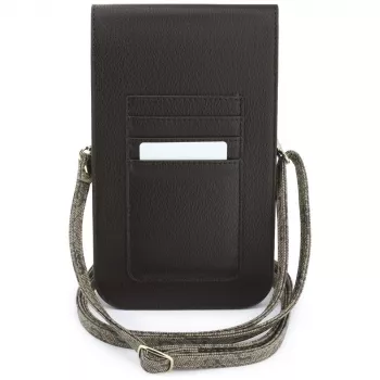 GUESS Graines 4G & Classic Logos torbica za telefon rjava