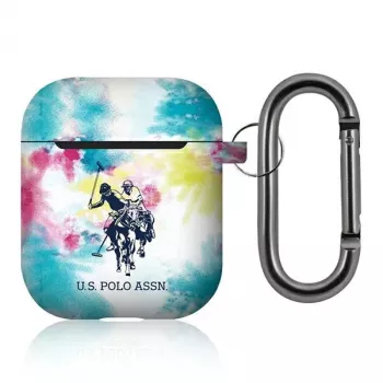 U.S. Polo Assn. US Polo ovitek za AirPods 1/2 večbarven Tie & Dye kolekcija