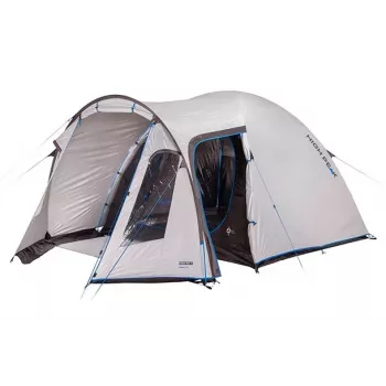 High Peak TESSIN 5.0 CLIMATE PROTECTION 80 kupolasti šotor, 5 oseb, siva/modra