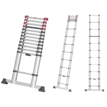 Hailo T80 FlexLine lestev z 9 prečkami