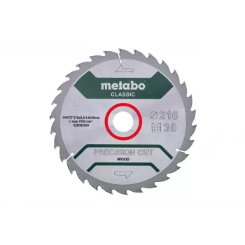 Metabo 628062000 Precision Cut Classic krožna žagin list 216mm x 30mm x 40T