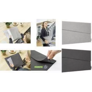 SIGEL BA500 14 inch zaščitni ovitek za prenosnik in tablico svetlo siva 100% recikliran PET
