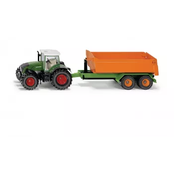 SIKU Farmer Fendt s podvozjem s kavljem in koritom