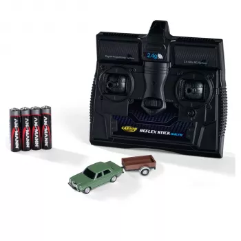 Carson 1:87 Mercedes-Benz 200/8 s prikolico 2.4G 100% RTR zelen