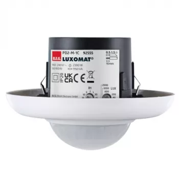 BEG LUXOMAT PD2-M-1C-UP podometni javljalnik prisotnosti s PIR, 1-kanalni, bela
