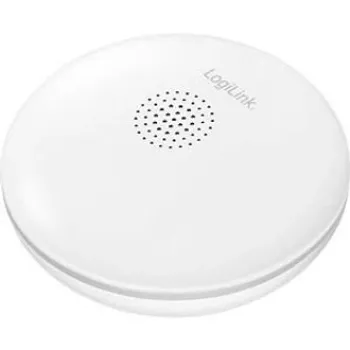 LogiLink Wi-Fi pametni senzor za vodo, okrogle oblike, združljiv s Tuya