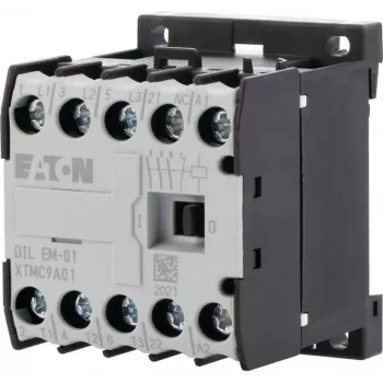 Eaton DILEM-01-G(24VDC) mini kontaktor, 3-polni, 1 NC, tuljava 24 V DC, 4 kW AC-3