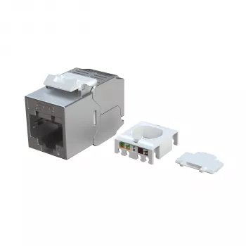 EFB Elektronik E-200130 Keystone Slim/Short Cat.6A oklopljen 10G modul iz cinkove litine