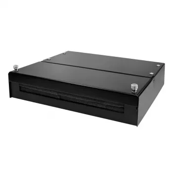 LogiLink konsolidacijska omarica za 8 ali 12 keystone modulov, kovina, črna