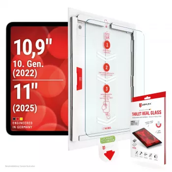 E.V.I. DISPLEX zaščitna folija za zaslon iz pravega stekla za iPad 10.9 (10. gen) / iPad 11 (2025)