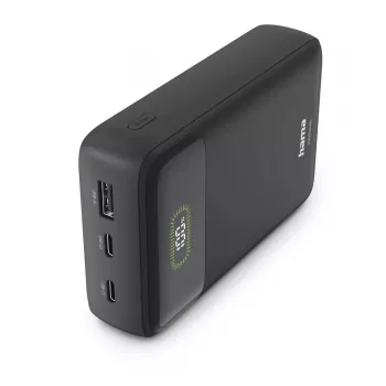 Hama Power Pack PD20 20W 20000 mAh power banka z 2x USB-C, USB-A, antracit