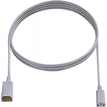 Bachmann 356.900 IEC podaljševalni kabel C14 na C13, 0,5 m, siv