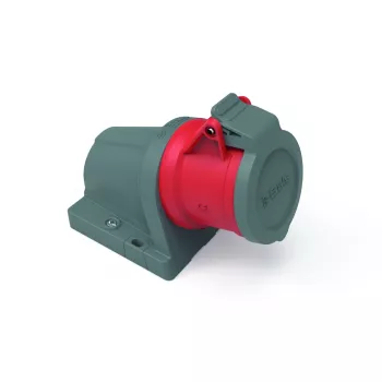Bals INNOLINQ QC 110624 stenska vtičnica, 16 A, 5-polna, 400 V, 6h, IP44, rdeča