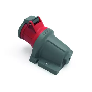 Bals INNOLINQ QC 110624 stenska vtičnica, 16 A, 5-polna, 400 V, 6h, IP44, rdeča