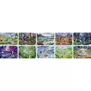 RAVENSBURGER Pokémon Celebration Journey sestavljanka 40000 kosov