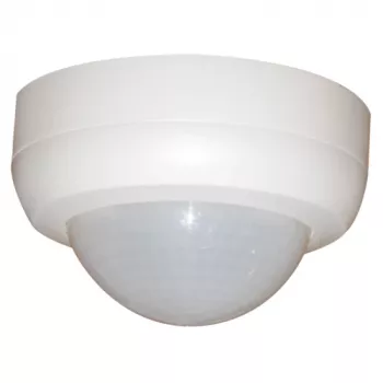 BEG LUXOMAT PD4 360° stropni PIR senzor gibanja, 24 m doseg, 1-kanalni, bel