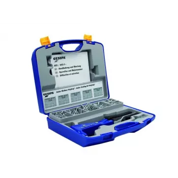 Gesipa PolyGrip® Junior škatla za zakovice – komplet 352 slepih zakovic v pločevinastem kovčku